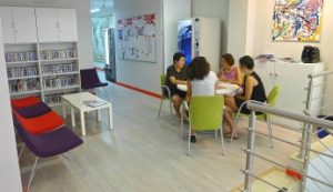 Spanish course in Madrid students